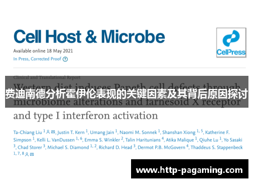 费迪南德分析霍伊伦表现的关键因素及其背后原因探讨 费迪南德分析霍伊伦表现的关键因素及其背后原因探讨
